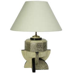 An Art Déco Ceramic Table Lamp By Charles Harva