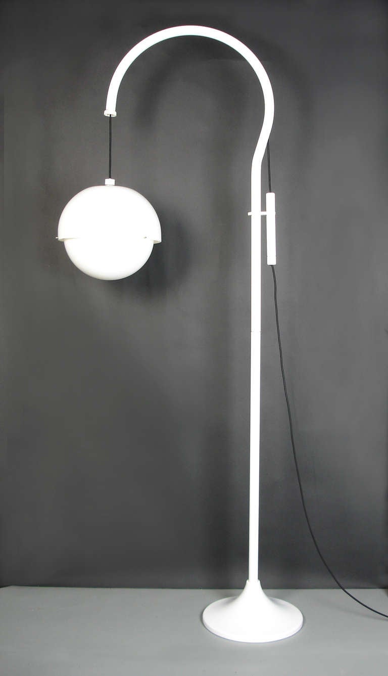 A"4055" Floor Lamp by Luigi Bandini Buti