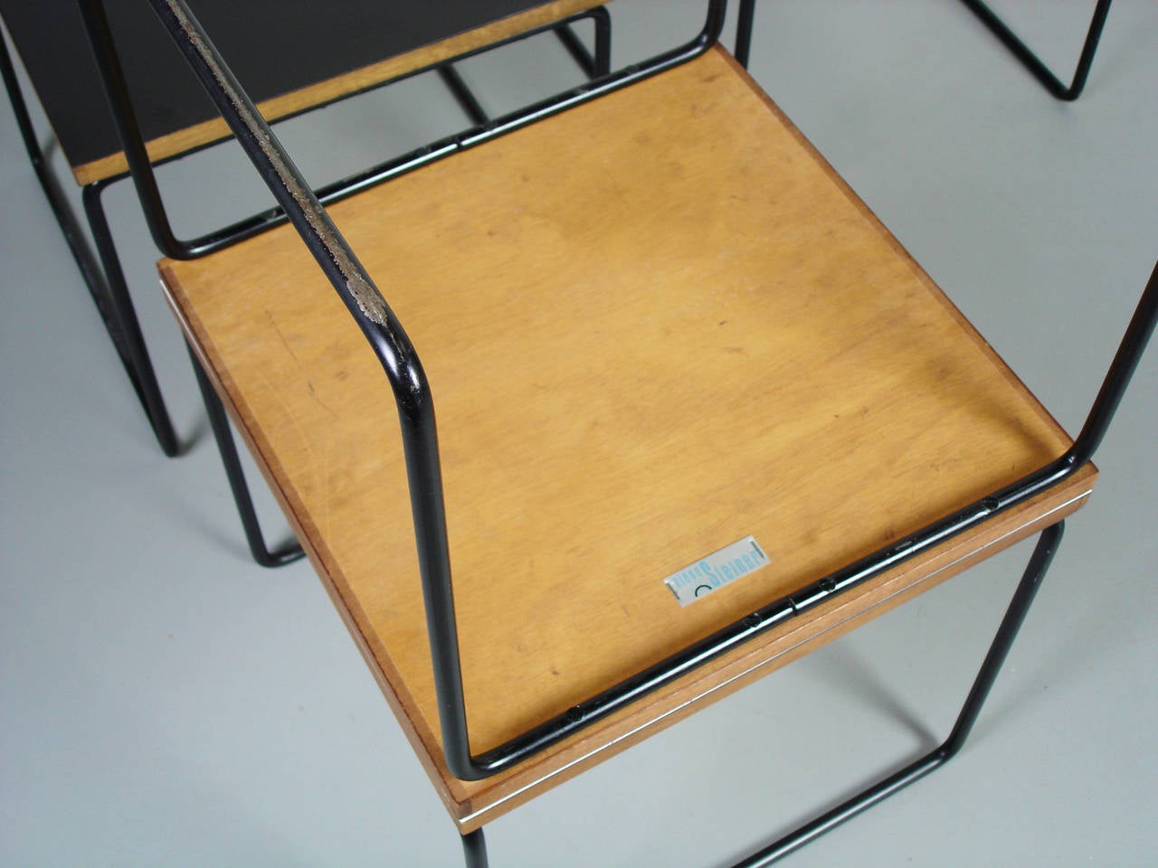 Mid-20th Century 4 side tables by Pierre Guariche
