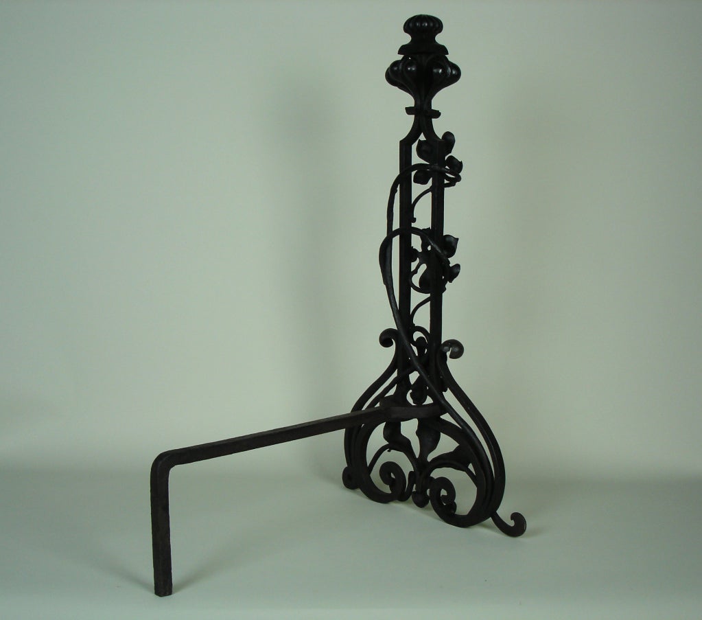 Art Nouveau wrought iron