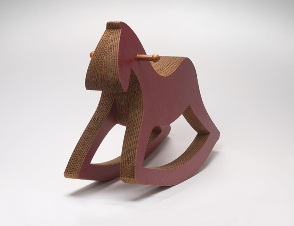 laminated rocking horse