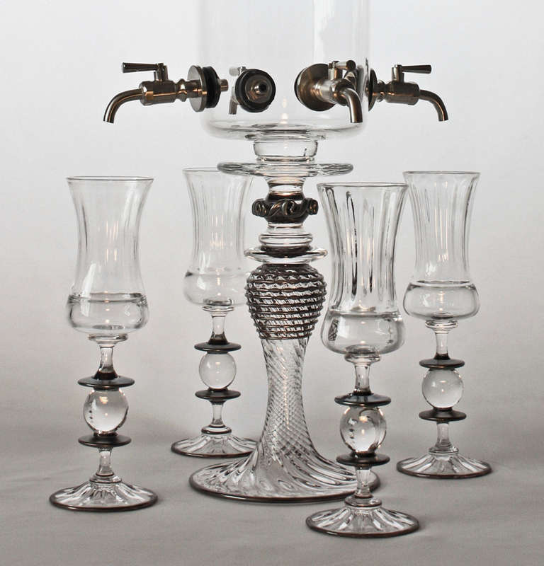 uranium glass absinthe fountain