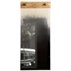 Contemporary Don't Fade Away Mirror in Low Iron Glass and Bronze 6