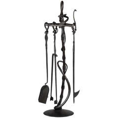 "Forged Fireplace Tools" by Albert Paley