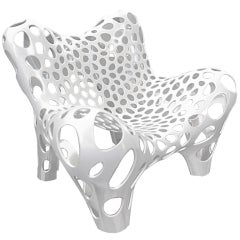 Contemporary Fauteuil II in GFRP and Silver Coating (Edition 1/12) 3