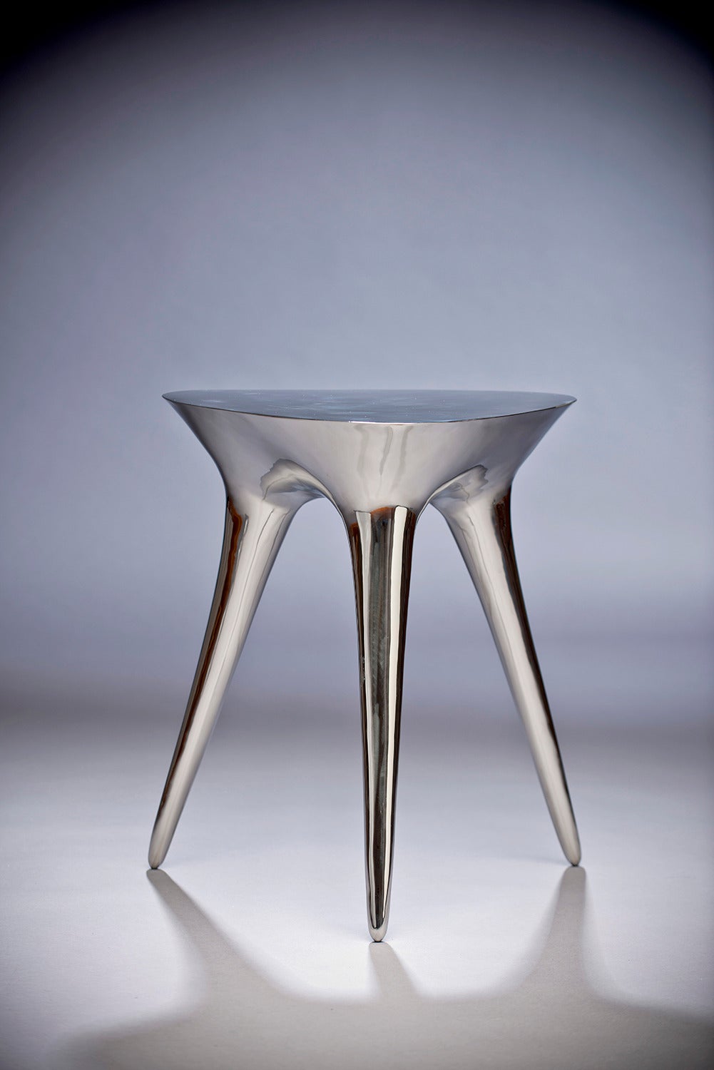 British Contemporary Chrome 8 Tables in Stainless Steel (Edition 3 of 12)