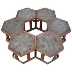 Six Module End Tables by John Keal