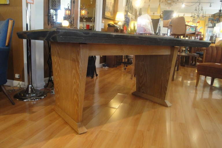Cerused Dining Table Style of Paul Frankl 2
