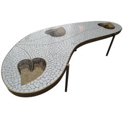 Mosaic Coffee Table Attributed to Margot Stewart