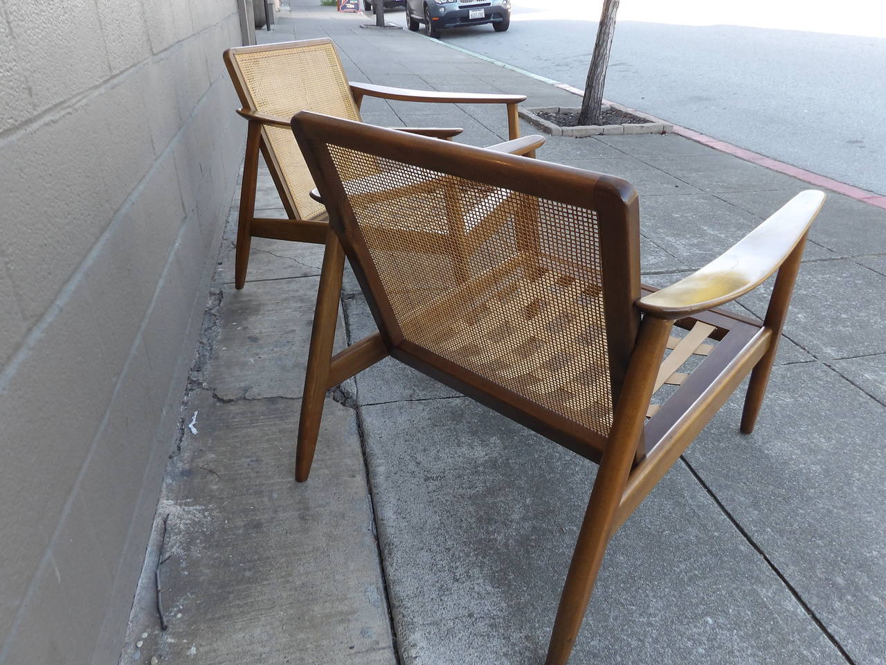 Lounge Chairs by Folke Ohlsson for DUX