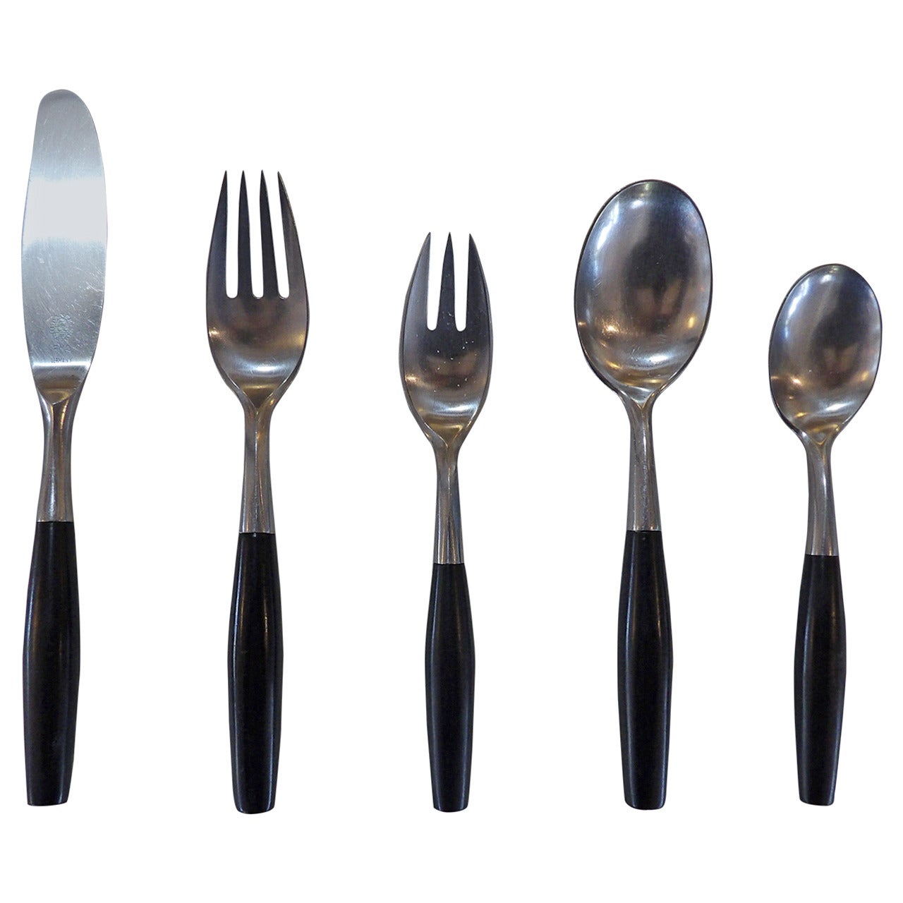 Jens Quistgaard for Dansk "Kongo" Flatware For Sale