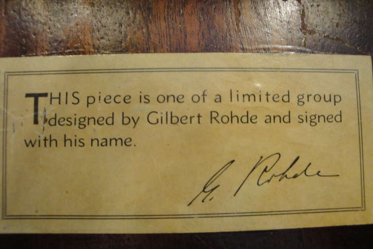 American Gilbert Rohde Tall Dresser