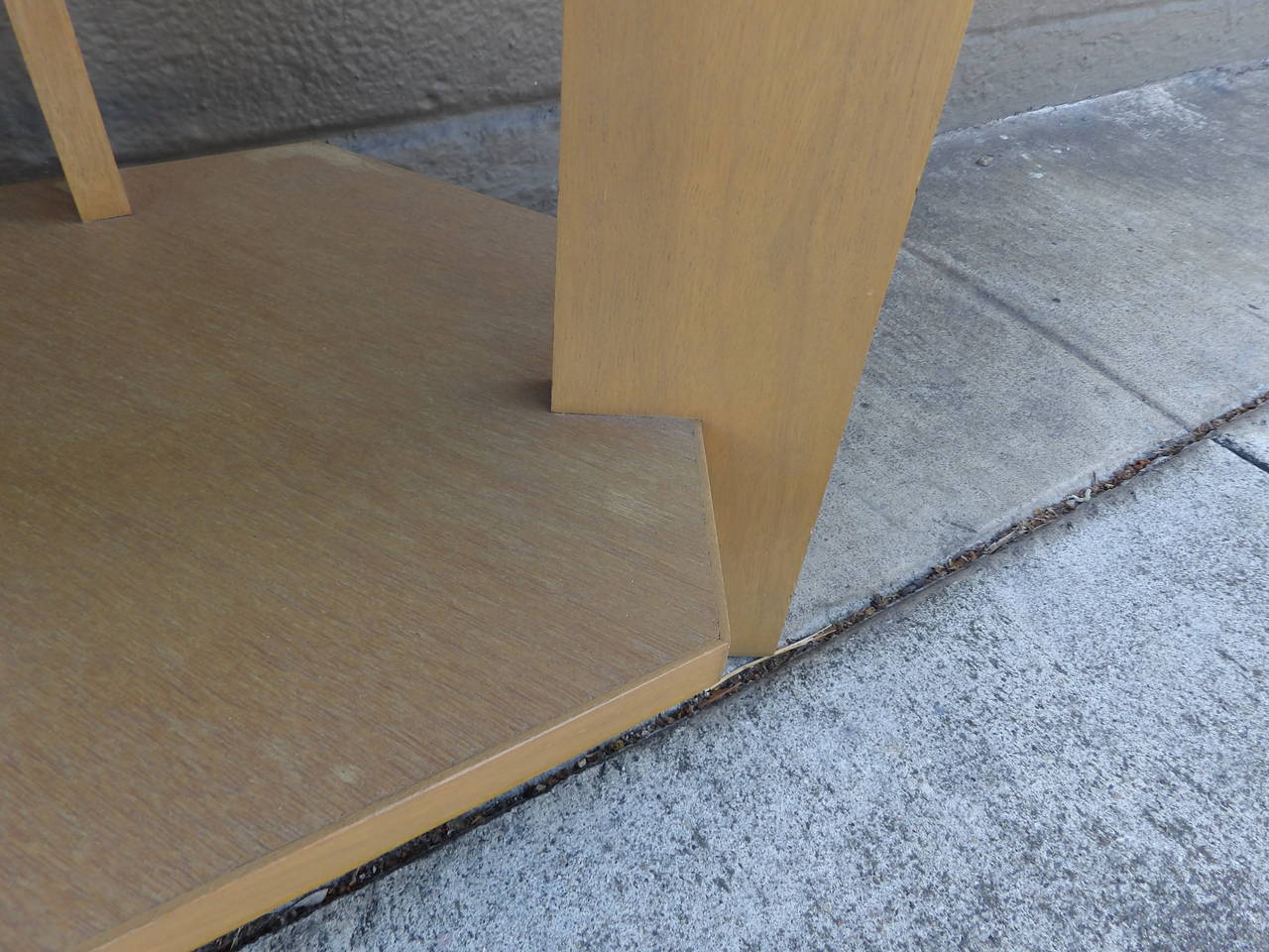 Hexagonal End Tables by John H. Howe In Good Condition In Fulton, CA