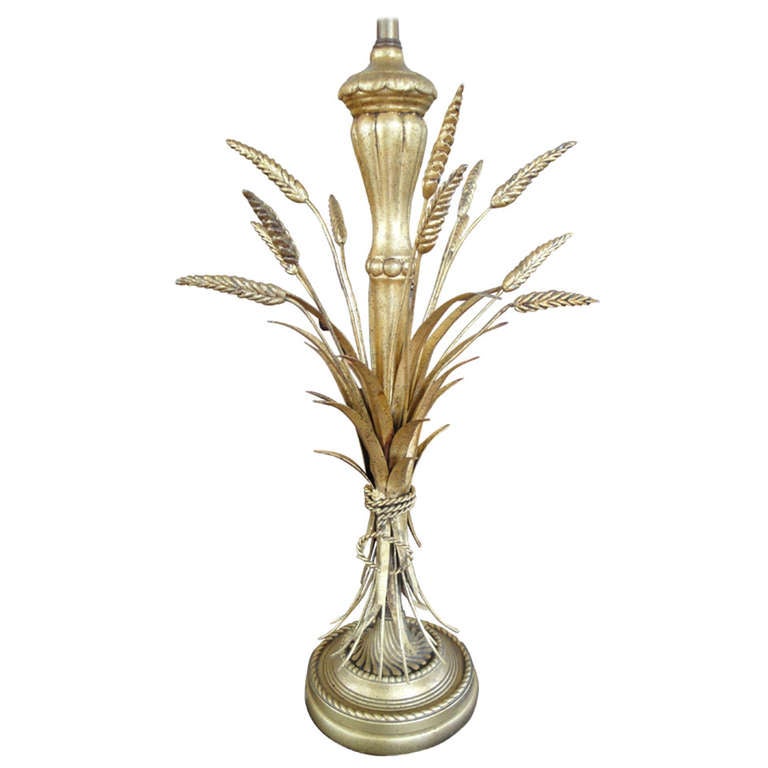 Frederick Cooper Sheaf of Wheat Table Lamp For Sale