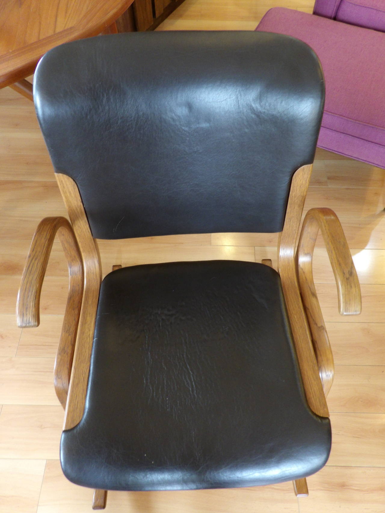 Bentwood Rocking Chair in the Manner of Mitsumasa Sugasawa 3