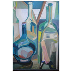Cubist Bottles Outsider Art