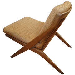 Folke Ohlsson "Scissor" Lounge Chair