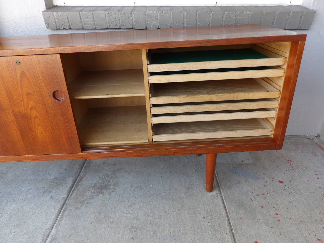 Danish Hans J. Wegner RY-26 Teak Credenza