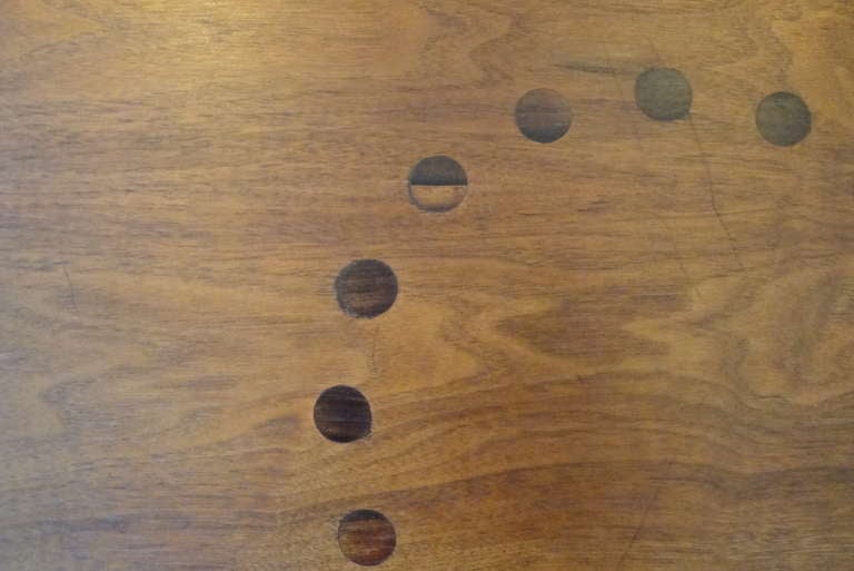 Mid-Century Modern Kipp Stewart Walnut Coffee Table