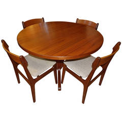 Eric Buck Teak Dining Table and Chairs