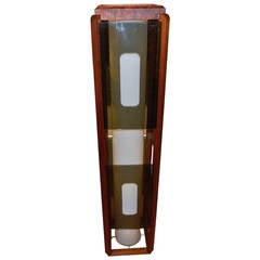 1970s Modern Lucite Floor Lamp