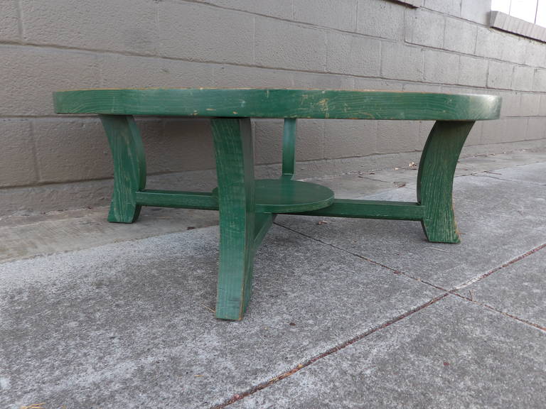 20th Century Paul Frankl Coffee Table For Sale