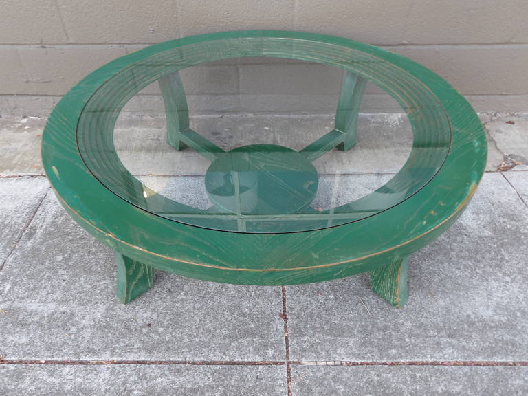 Mid-Century Modern Paul Frankl Coffee Table For Sale