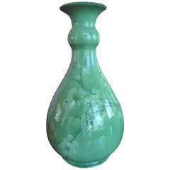Antique Important William Moorcroft / Macintyre "Prunus" Ceramic Table Lamp
