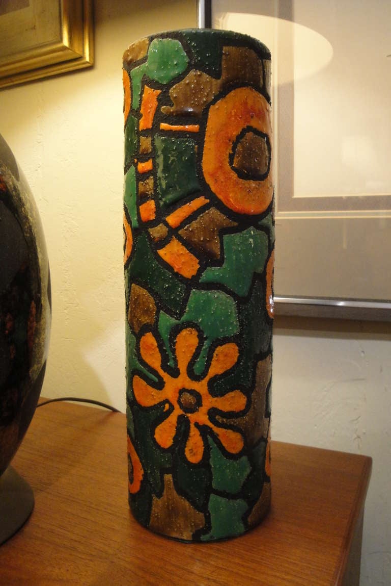 Ceramic vase by Raymor, Italy.