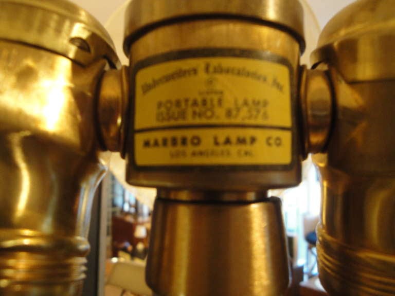 Pair of Ginger Jar Ceramic Celadon Lamps by Marbro 3