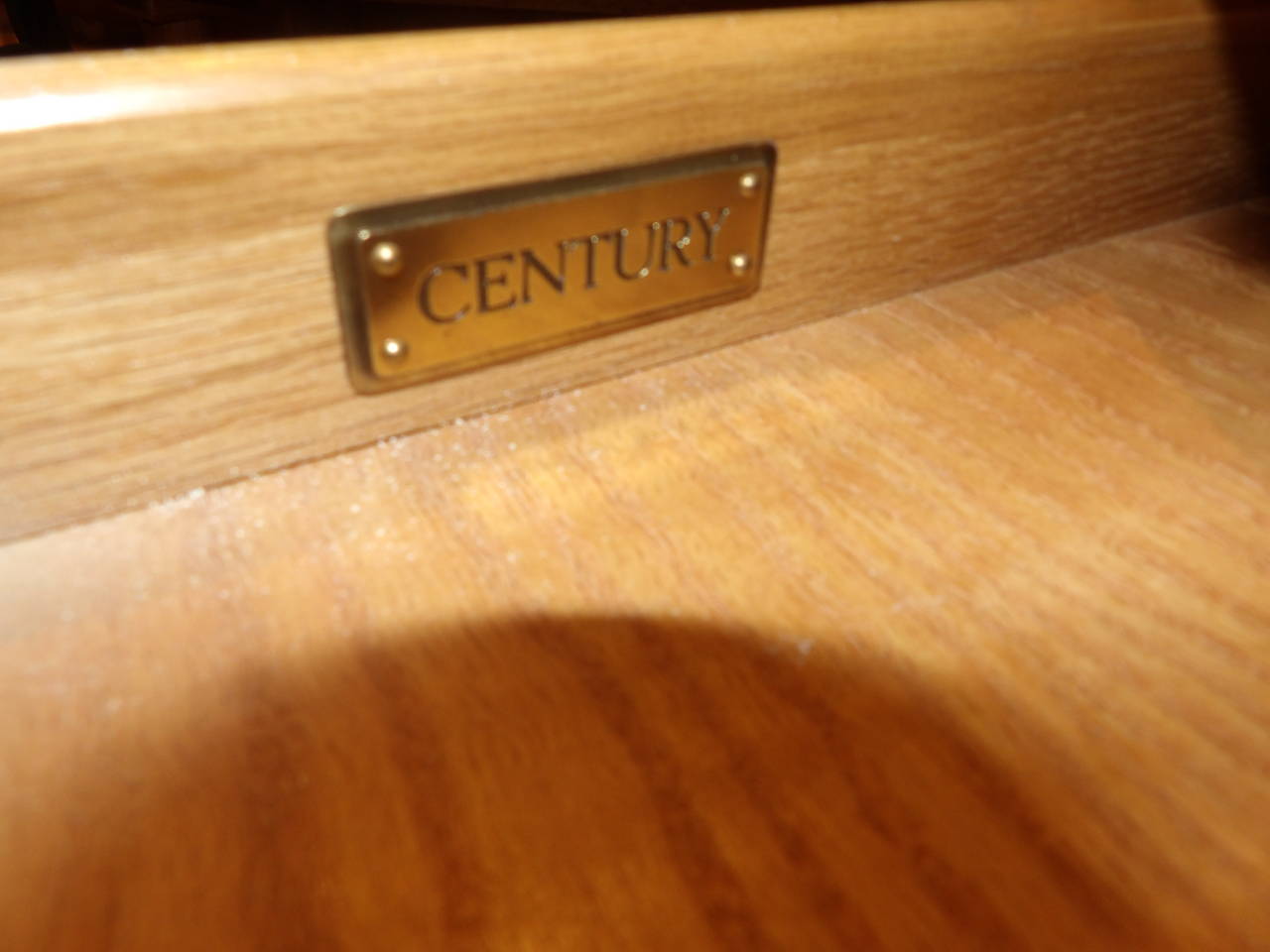 Century Furniture Circular End Tables Attributed to Jay Spectre 1