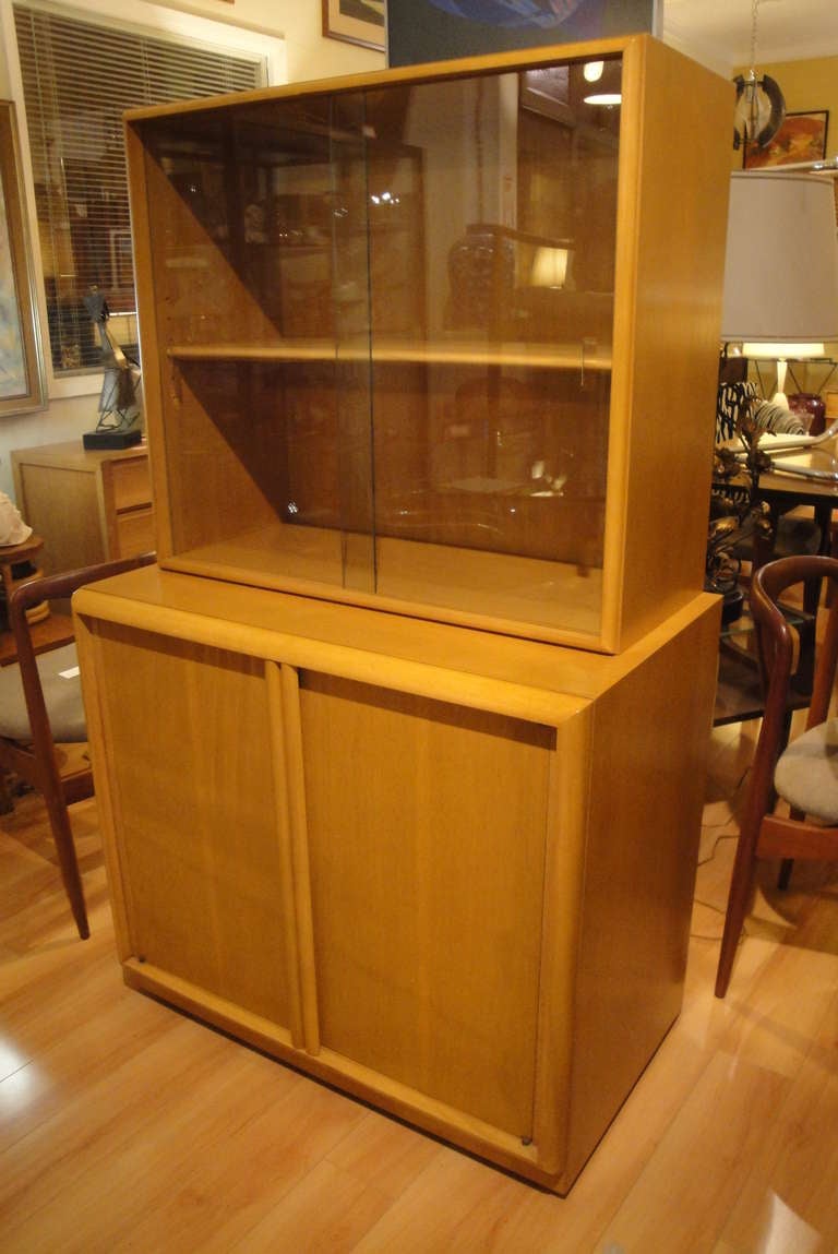Birch T.H. Robsjohn-Gibbings for Widdicomb Storage Cabinet For Sale