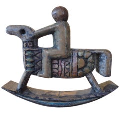 Stan Dan Cubist Wood Sculpture