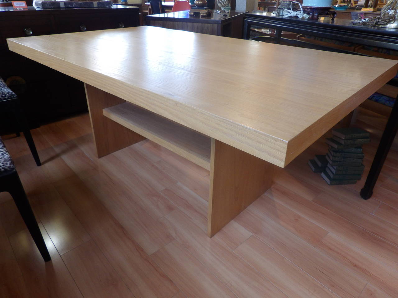 Mid-Century Modern John H. Howe Frank Lloyd Wright Inspired Dining Table / Desk