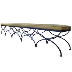 Monumental Iron Bench