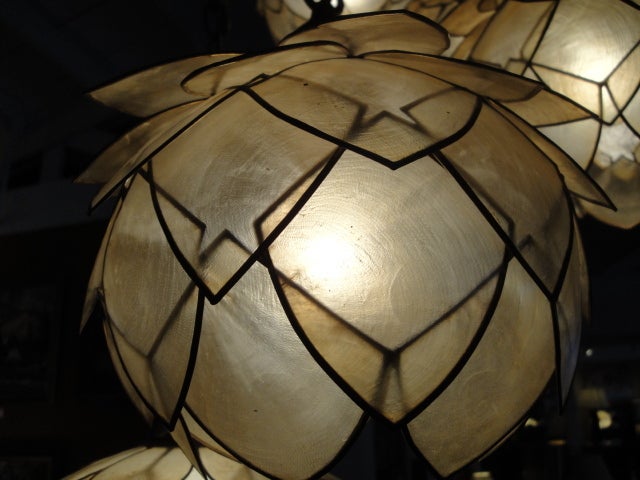 Capiz Shell Chandelier