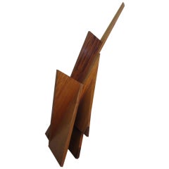 Wooden Floor Sculpture
