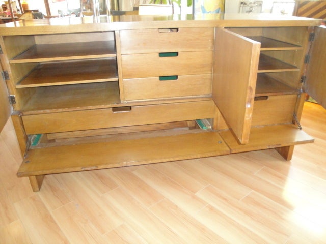 Mid-20th Century Credenza Designed by Harold Schwartz for Romweber Furniture For Sale
