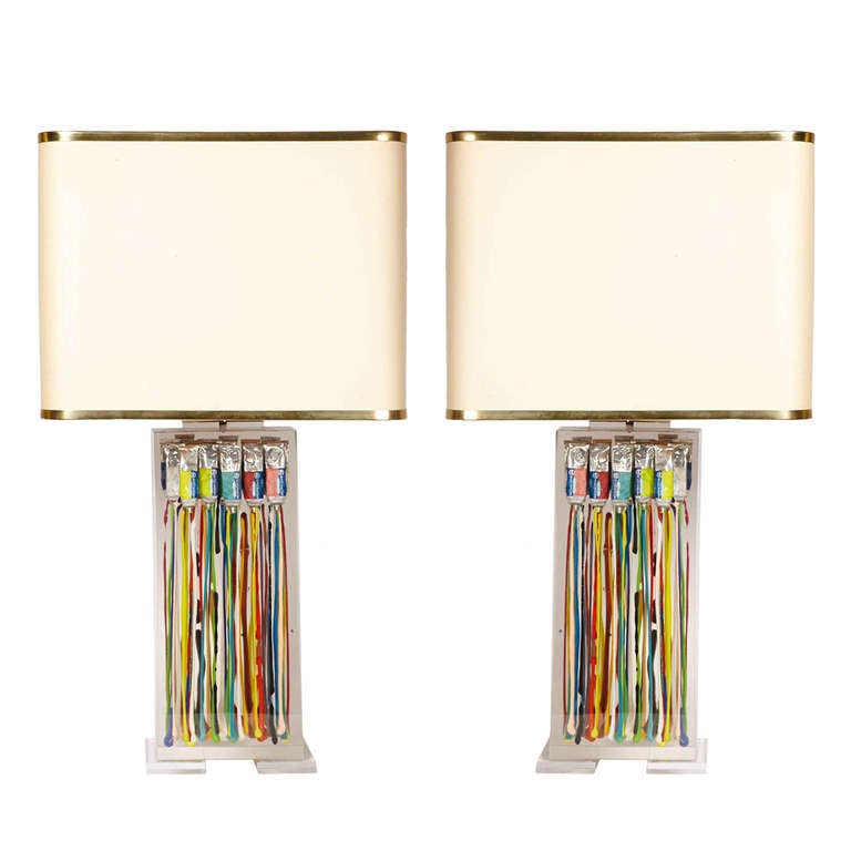 Pair of Lamps by Romeo Paris