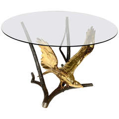 Bronze Eagle Dining Table by Alain Chervet
