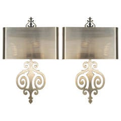 Par of Sconces by Maison Charles