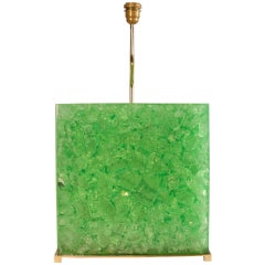 Huge Resin Lamp by Enzo Missoni Huge Resin Lamp by Enzo Missoni