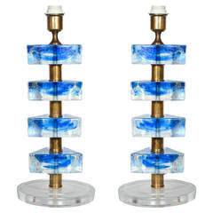 Murano Glass Table Lamps 4