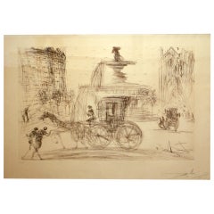 Etching by Salvador Dali