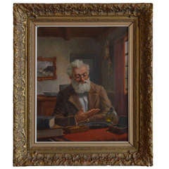 Oil Painting on Canvas, Signed 12