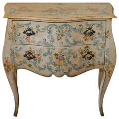 Louis XV Style Hand Painted Commode