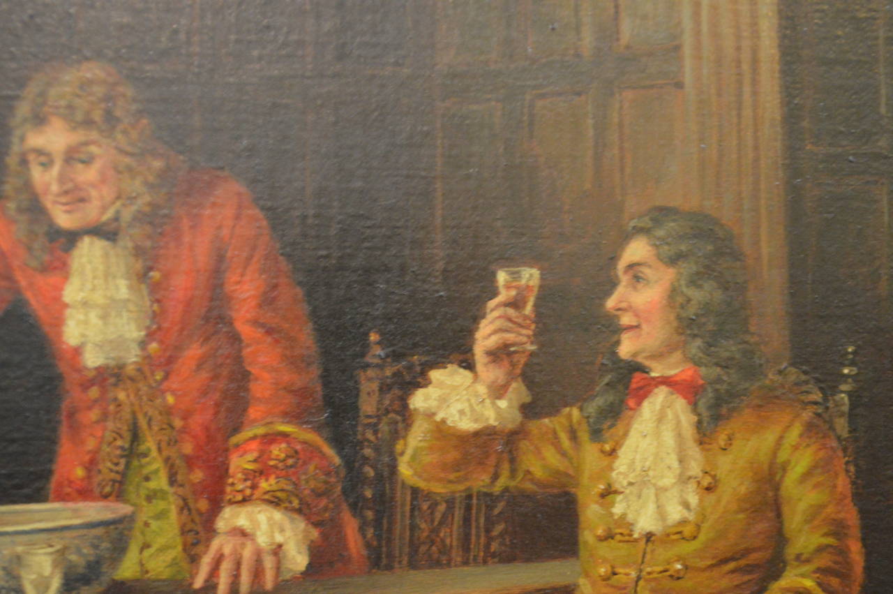 20th Century Oil on Canvas, 