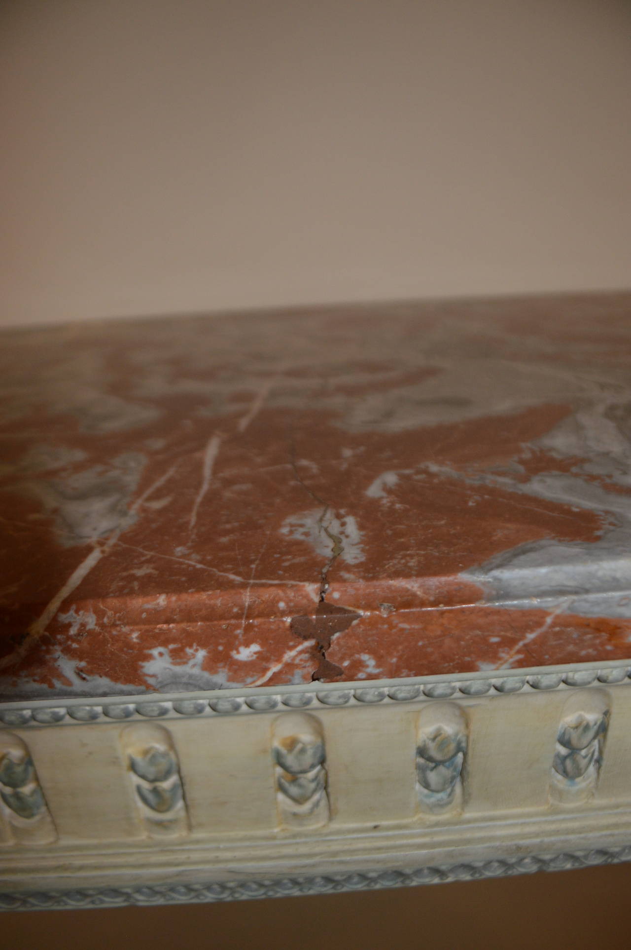 19th Century Neoclassic Painted Console 2