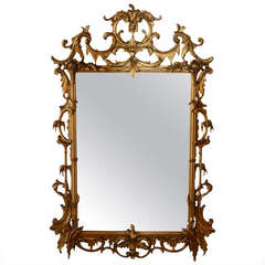 Rococo Style Gilded Mirror