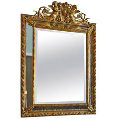 19th Century Gilded Parclose Mirror 5